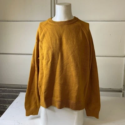 Acogedor suéter esencial BANANA REPUBLIC para hombre talla XL hierba dorada Foto 1 de 4