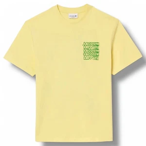 Lacoste Men's Cotton Jersey Graphic T-Shirt (M) - Picture 1 of 3