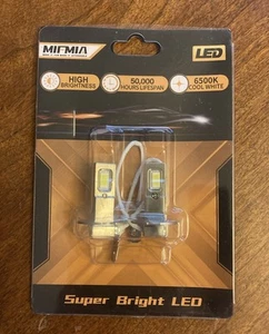 MIFMIA 2023 LED Headlights , Model HT Series M6-HT 6500K Cool White - Picture 1 of 9