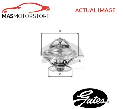 ENGINE COOLANT THERMOSTAT GATES TH05586G1 P FOR MERCEDES-BENZ SALOON,KOMBI,190,8 - Image 1 of 4