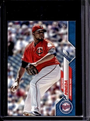 2020 Topps On-Demand Set 23: Mini Michael Pineda Blue #10/10 Twins - Image 1 of 2