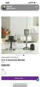 Licuadora de inmersión Princess House VIDA SANA™ ELECTRICS 4 en 1 5594 - Imagen 1 de 5