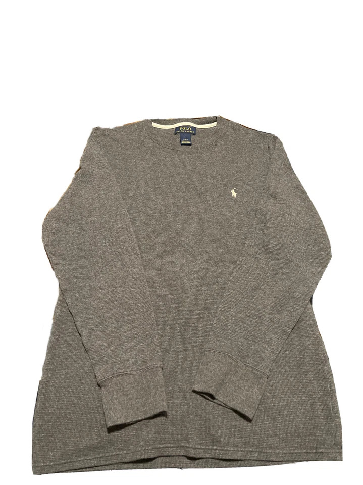 Sudadera Polo Ralph Lauren Vintage Rosa Coral Cuello Redondo Para Hombre Talla Grande Foto 1 de 1