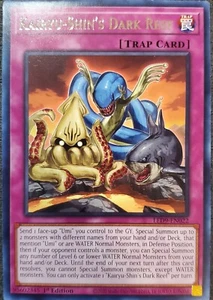 Kairyu-Shin's Dark Reef LED9-EN022 1° Edizione Yu-Gi-Oh Serie Duellanti Leggendari - Foto 1 di 3