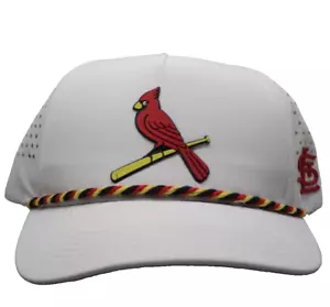 St. Louis Cardinals Rope Hat Modern Snapback Cap Crispy NEW Logo MLB Baseball - Picture 1 of 8
