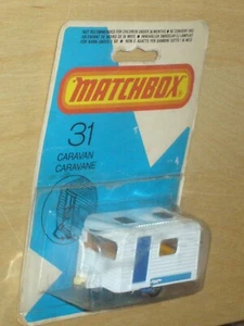 Matchbox Superfast 31 Caravan BLUE door,MINT unopened - Picture 1 of 6