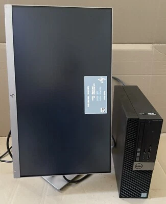 Dell OptiPlex 7040 SFF Intel i5 6500 3.20GHz 8GB RAM 500GB INCLUDING HP SCREEN - Image 1 of 4