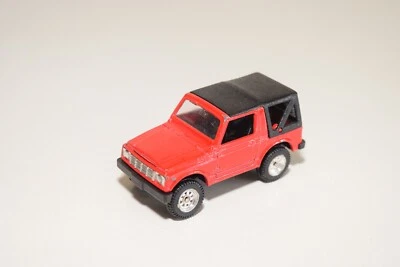 A32 1:60 3 INCH EDOCAR SUZUKI SJ413Q SAMURAI RED OTTIME CONDIZIONI - Immagine 1 di 4