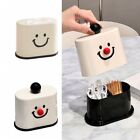 Clown Face Toothpick Box Smile Toothpick Container Makeup Organizer  Office