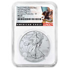 2021 (P) $1 American Silver Eagle NGC MS69 Emergency Production ER Black Label