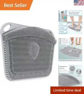 Large Silicone Foot Scrubber Mat - Shower Foot Cleaner Brush to Clean, Exfoli... - Picture 1 of 13