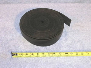 25' RV Black Wedge Rubber Insulating Molding Trim Door Slide Weather Seal Gasket - Picture 1 of 4