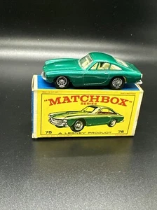 MATCHBOX LESNEY #75 Ferrari Berlinetta : Mint / Boxed Original Vintage MIB - Picture 1 of 7