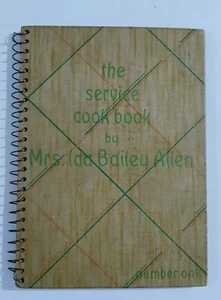 Vtg - Cookbook The Service Cook Book Ida Bailey Allen Number 1 1933 - Very Nice - Picture 1 of 13