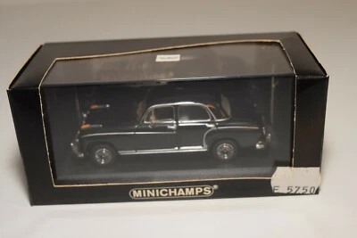A2 1:43 MINICHAMPS MERCEDES-BENZ 220 BERLINA 1956-59 NERO NUOVO CON SCATOLA - Immagine 1 di 4