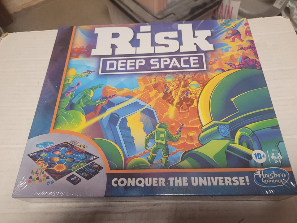 2021 Risk Deep Space Strategy Board Game by Hasbro Conquer the Universe