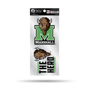 Marshall Thundering Herd Double Up Die Cut Decal Set - Picture 1 of 1