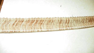 1 Yard Hellbraun Hellbraun Pinsel Fransenborte - Bild 1 von 1