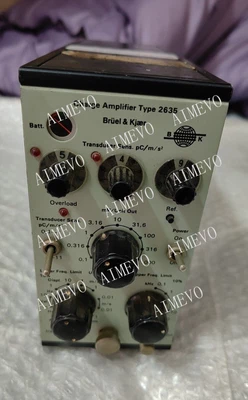 Bruel & Kjaer Type 2635 Charge Amplifier Made In Denmark BK2635 Used - Image 1 of 3