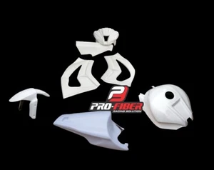 2011-2015 KAWASAKI ZX10R ZX-10R RACE BODYWORK FAIRING SS TAIL SEAT FUEL TANK - Picture 1 of 12