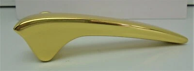 Palanca de paso derecha Jado 920/008/401 latón pulido Alemania #BR17 Foto 1 de 4