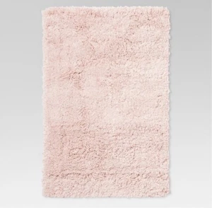 Plush Pink Shag Rug by Room Essentials Size 30x46 New - Picture 1 of 4