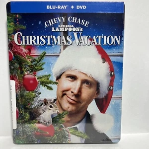 National Lampoon's Christmas Vacation (Blu-ray/DVD, 2015, 2-Disc Set, SteelBook) - Imagen 1 de 4