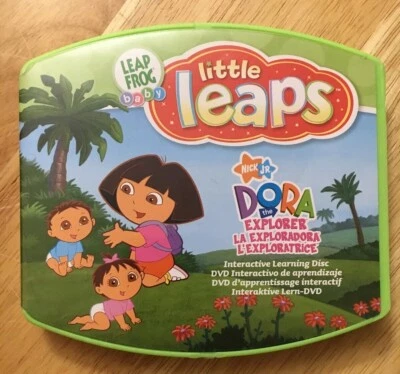Leap Frog Baby Little Leaps-Dora The Explorer Educational DVD-W/ Manual FREE SH - Image 1 of 4