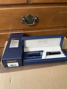 Conklin Heritage Word Gauge Fountain Pen Black Broad Brand New In Box - Picture 1 of 8