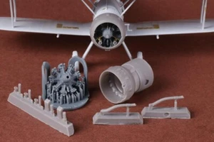 S.B.S Models 72079, motor gladiador Gloster y conjunto de cubierta para kit Airfix, 1:72 - Imagen 1 de 6