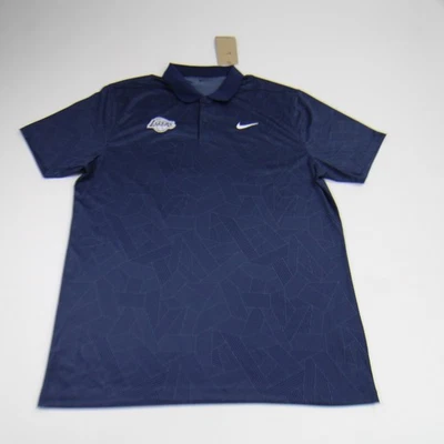 Los Angeles Lakers Nike Dri-Fit Polo Men's Navy New - Image 1 of 4