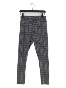Topshop Women's Leggings UK 12 Blue Polyester with Cotton, Elastane Jegging - Picture 1 of 5