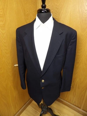 Blazer Hombre Abrigo Deportivo Chaqueta Jean Paul Germain 46r Azul Marino 100% Lana N-#150 Foto 1 de 4