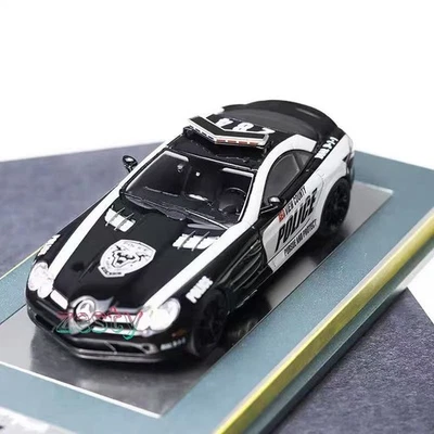 T.master 1:64 Edición Limitada Mercedes-Benz Coche de Policía Colección Modelo Resina Foto 1 de 4