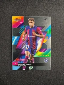 2023-24 Topps Finest UEFA Club Competitions - Lamine Yamal #50 (RC) Rookie - Imagen 1 de 2