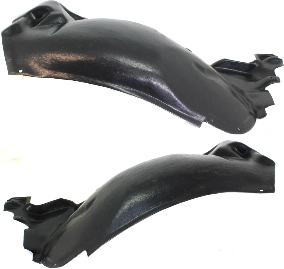 For 2004-2010 A8 Quattro Fender Liner Front Plastic SET PAIR Foto 1 de 4