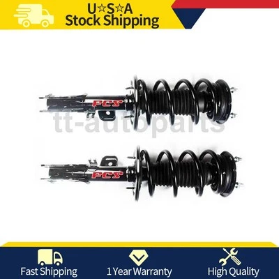 2 amortiguadores delanteros FCS muelles helicoidales para Ford Police Interceptor 2013 sedán Foto 1 de 4