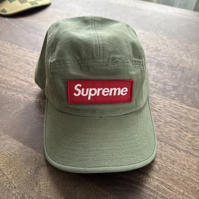 Gorra Supreme Military Camp FW20 Olive Foto 1 de 4