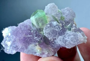  Muestra de cristal de turmalina completamente terminada de 182 quilates de Afganistán - Imagen 1 de 4