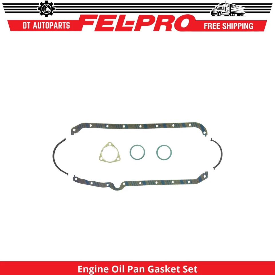 Juego de juntas de cárter de aceite de motor Fel-Pro 1961 1962 1963 para Chevrolet C60 1960-1974 Foto 1 de 1