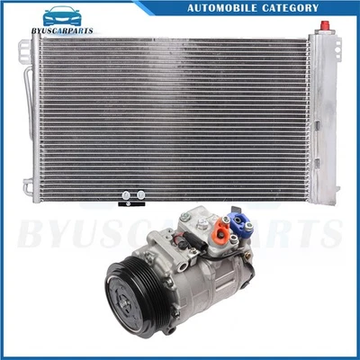 Kit de refrigeración condensador de CA y compresor de CA para Mercedes-Benz C230 01-05 C240 2002 Foto 1 de 4