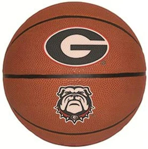 6 Inch UGA Basketball University of Georgia Bulldogs Logo Removable Wall Decal S - Foto 1 di 1