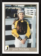 #A170 JERRI NICHOLS #156 1996 Jockey Horse Racing Card FREE SHIPPING