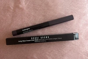BOBBI BROWN Long-Wear Cream eye Liner Stick AUBERGINE MATTE .03 Oz / 1.1 g - Picture 1 of 1