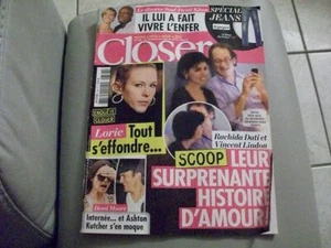 CLOSER N°346 28/01/2012 RACHIDA DATI VINCENT LINDON LORIE SEAL HEIDI KLUM A7 - Imagen 1 de 1