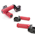 25Mm Riser Red M-Grip Front Rear Footpegs For Vfr800x Crossrunner 11-15 16 17