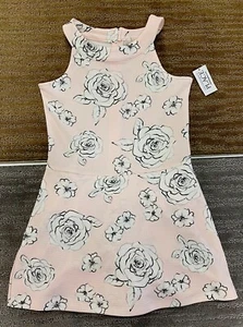 NWT Girls The Children's Place One Piece Floral Pink Romper Size 8 - Picture 1 of 3