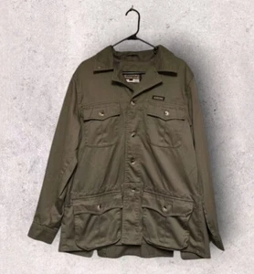 VTG Remington Hunting Field Jacket Army Style Green Size Large USA Made - Picture 1 of 17