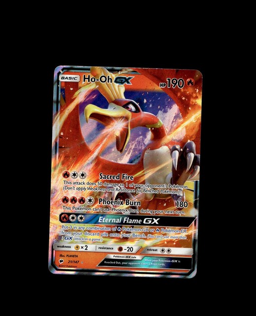 Phoenix Burn HO OH GX Deck, Massive Base Damage 1 Hits KO Other GX Pokemon  