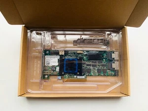 Adaptec ASR-6805 ASR6805 8-Kanal PCIe SAS/S-ATA RAID Controller IT Mode JBOD - Afbeelding 1 van 6